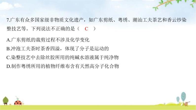 2023年广东省初中学业水平考试化学仿真试卷（二）课件06