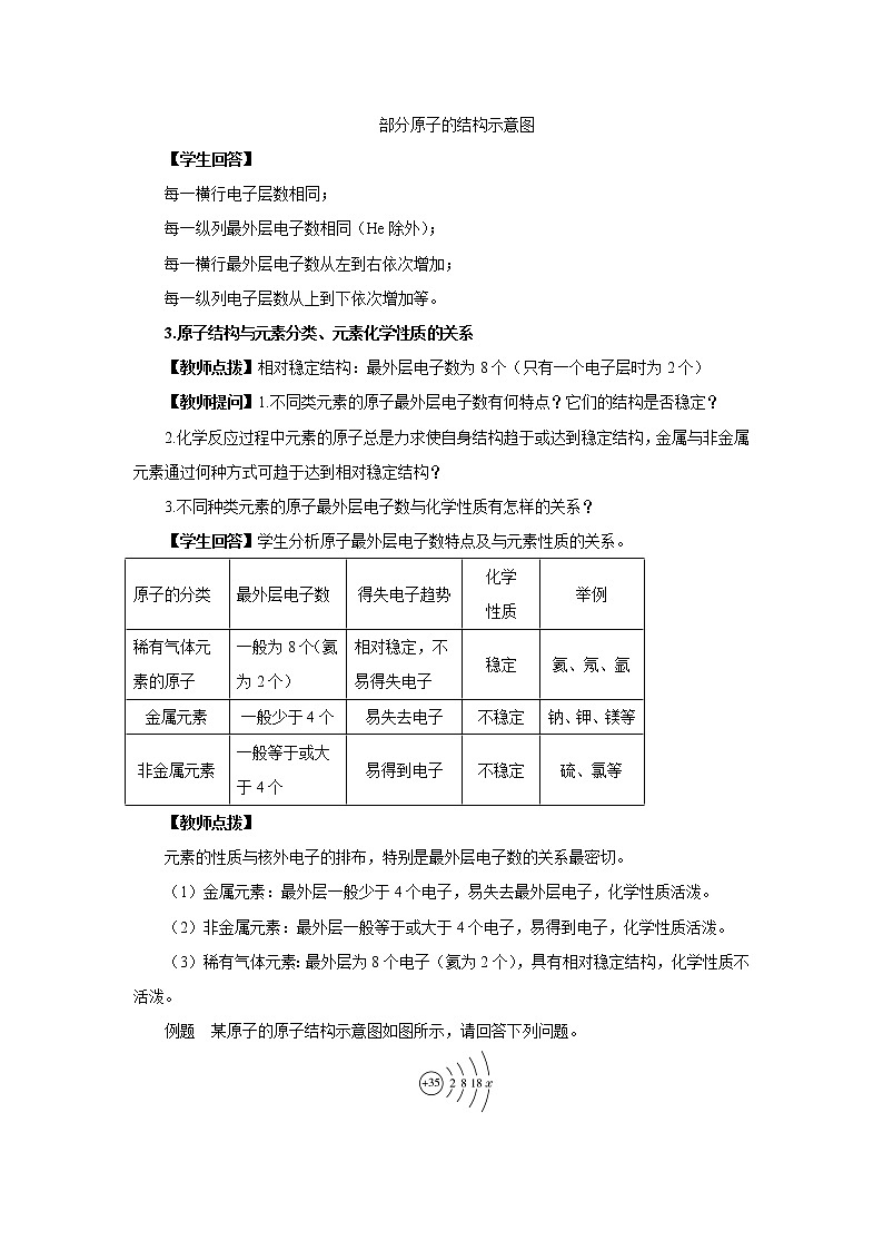 人教版化学九上·第三单元 课题2《原子的结构》（第2课时）课件+教案含练习03