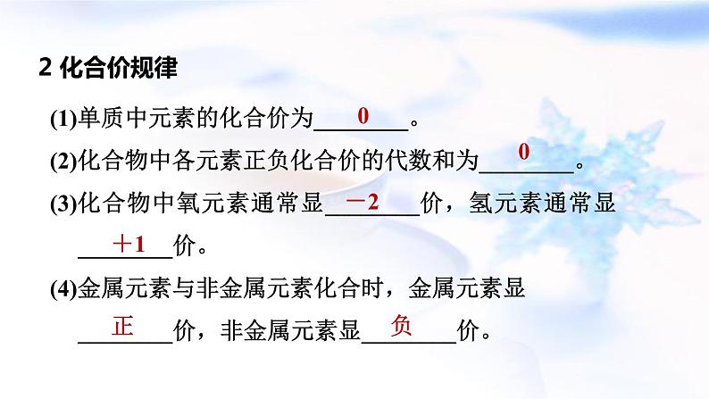 中考化学复习基础梳理第14课时化学式和化合价课件第6页