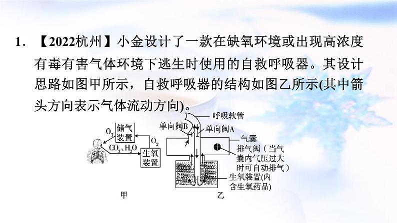 中考化学复习新课标跨学科实践题推荐作业课件第3页