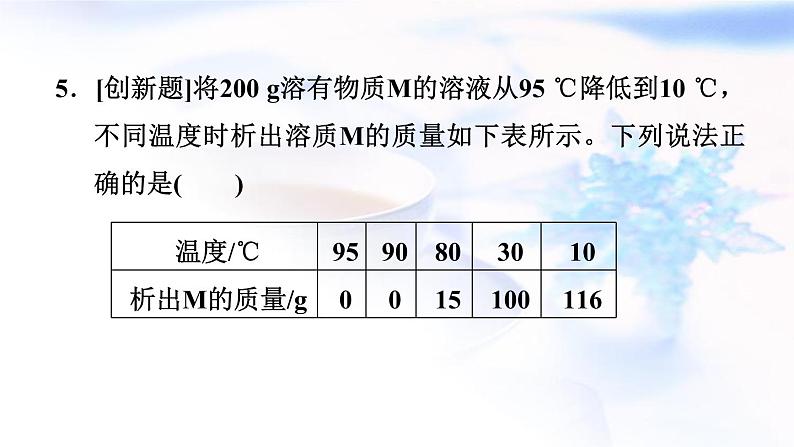 中考化学复习第6课时溶液(二)作业课件第8页