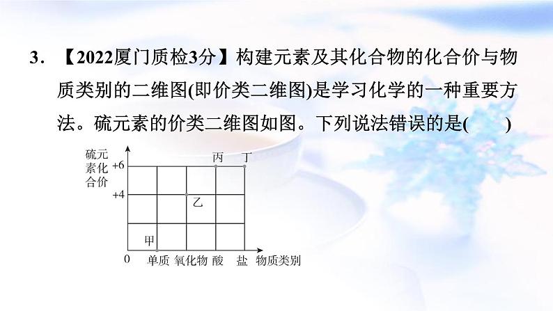 中考化学复习第14课时化学式和化合价作业课件第5页