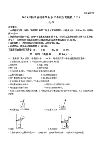 2023年陕西省初中学业水平考试全真模拟化学试题三(含答案）