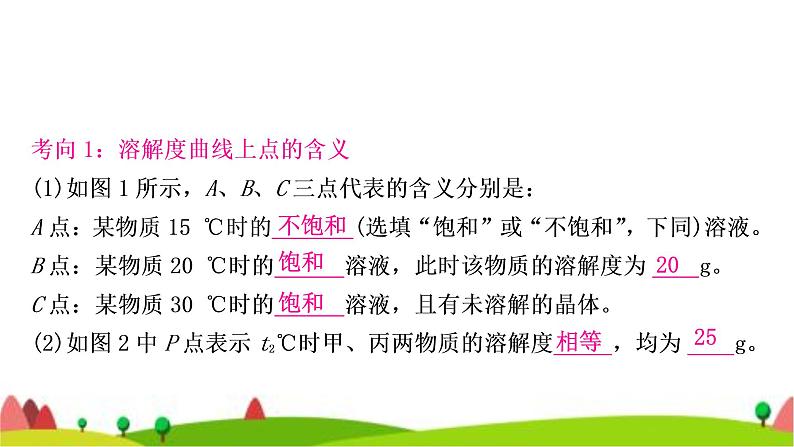 中考化学复习重难突破6溶解度及溶解度曲线的应用作业课件05