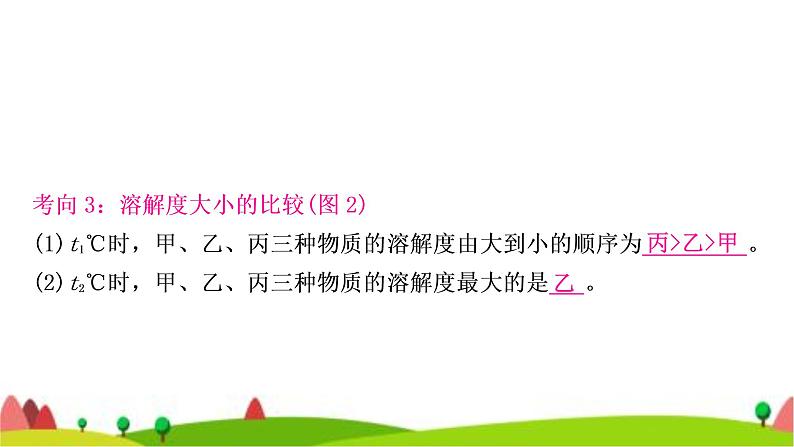 中考化学复习重难突破6溶解度及溶解度曲线的应用作业课件07