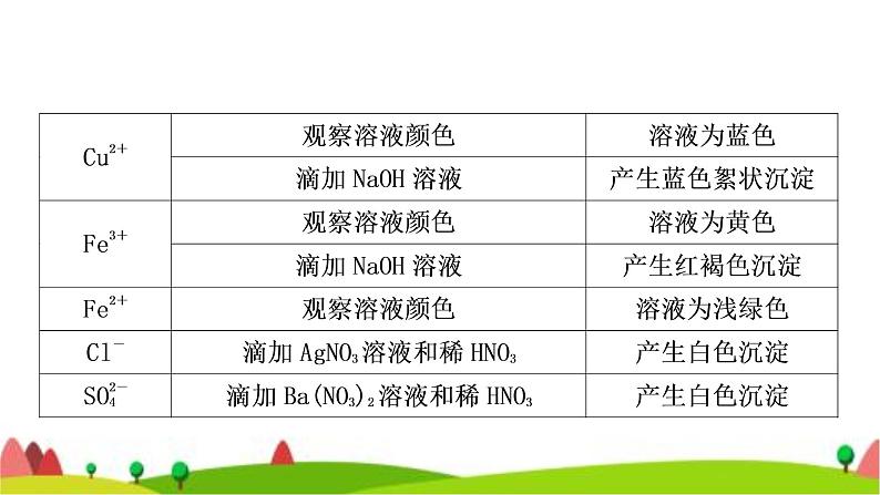 中考化学复习重难突破8物质的检验与鉴别作业课件07