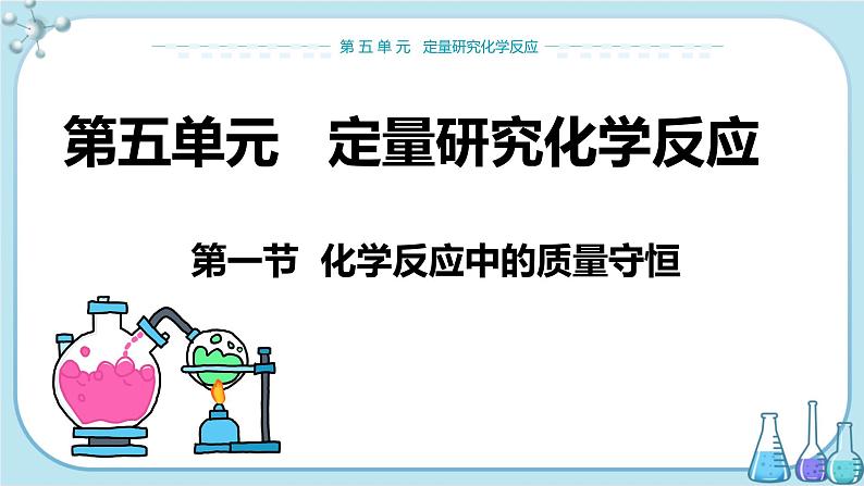 鲁教版化学九上·5.1《 化学反应中的质量守恒》（课件PPT+教案含练习）01