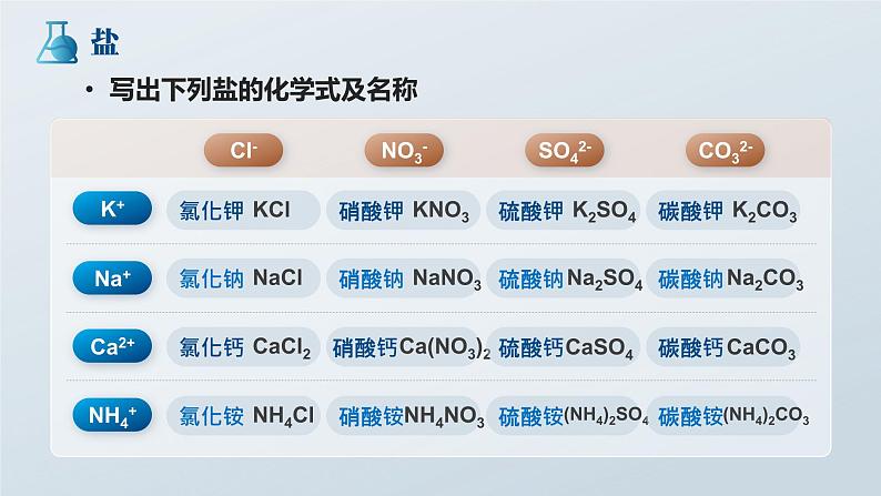 第十一单元课题一 生活中常见的盐课件  九年级化学人教版下册03