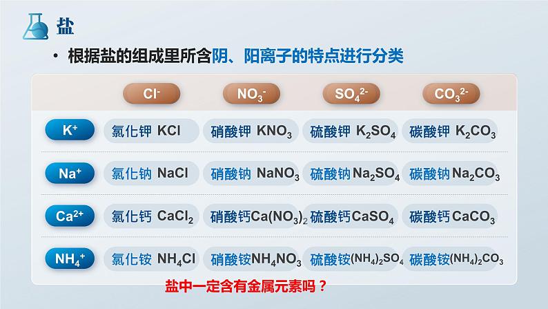 第十一单元课题一 生活中常见的盐课件  九年级化学人教版下册04