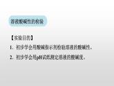 第十单元实验活动七　溶液酸碱性的检验课件  九年级化学人教版下册