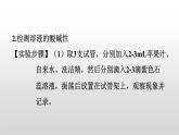 第十单元实验活动七　溶液酸碱性的检验课件  九年级化学人教版下册