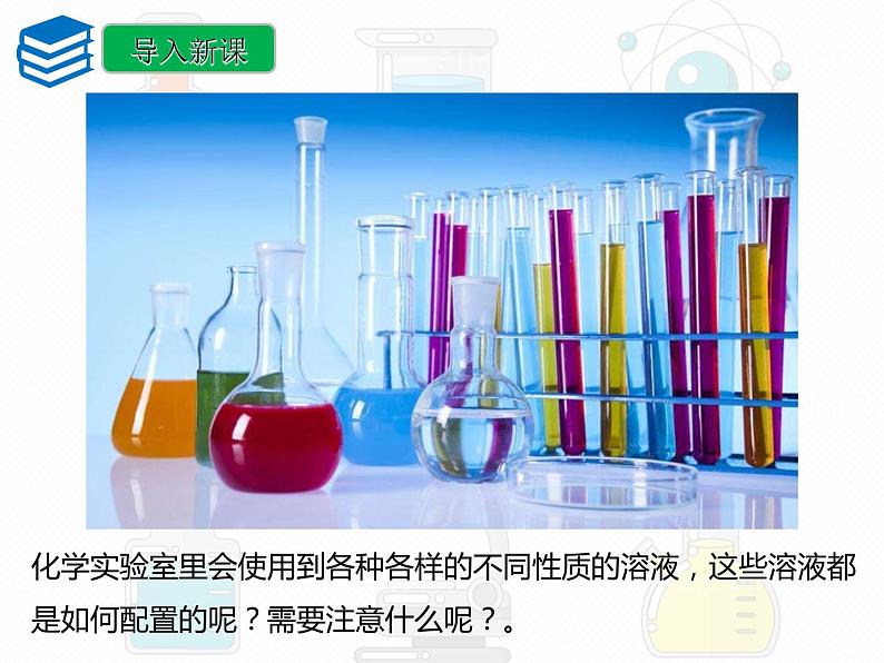 第九单元 实验活动五 一定溶质质量分数的氯化钠溶液的配制课件  九年级化学人教版下册02