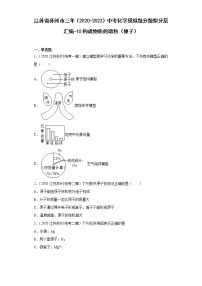 江苏省苏州市三年（2020-2022）中考化学模拟题分题型分层汇编-10构成物质的微粒（原子）