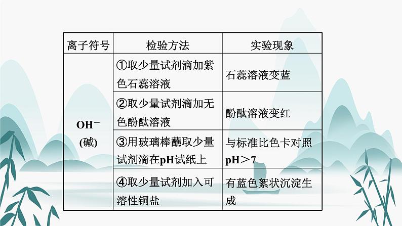 3.专题三  物质的检验、鉴别和共存课件PPT05