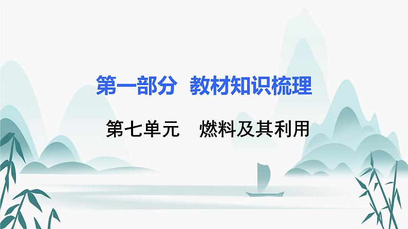 7.第七单元 燃料及其利用课件PPT第1页