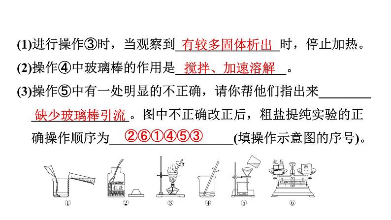 2023年广东省中考化学二轮专题复习题型二---新课标八大实验课件PPT第6页