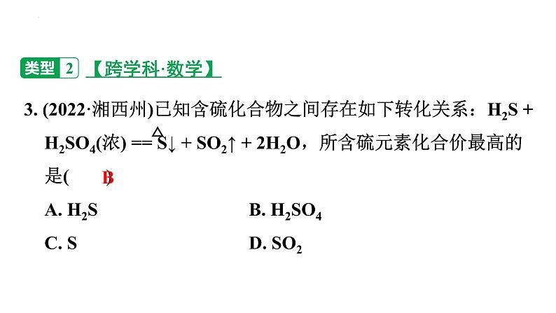 2023年广东省中考化学二轮专题复习题型一：跨学科融合课件PPT第6页