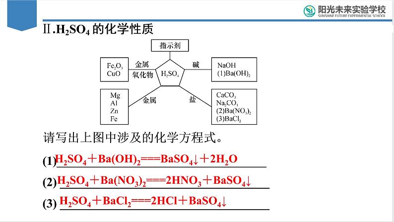 2023年中考化学复习：化学方程式日常练--常见的酸和碱课件PPT第5页