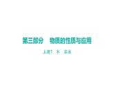 2023年中考廣東專用化學(xué)一輪考點梳理復(fù)習(xí)主題7    水    溶液課件PPT