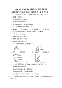 2020年江苏省盐城市亭湖区中考一模化学试卷（含答案）