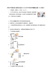 2023年黑龙江省哈尔滨六十九中中考化学模拟试卷（3月份）（含解析）