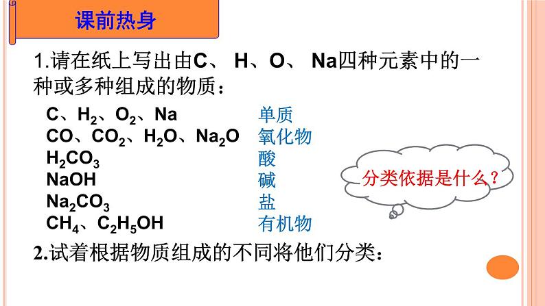 2023年中考化学专题复习---物质的分类课件PPT第4页