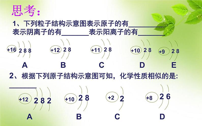 2023年中考化学用语专题复习课件PPT第4页