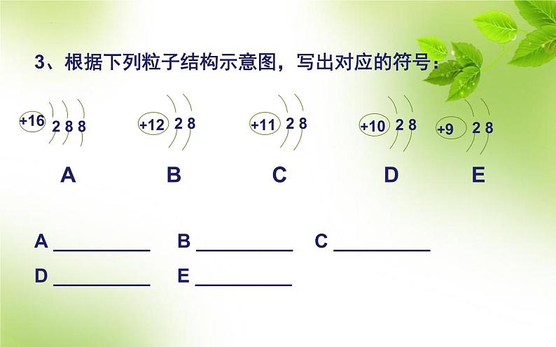 2023年中考化学用语专题复习课件PPT第6页