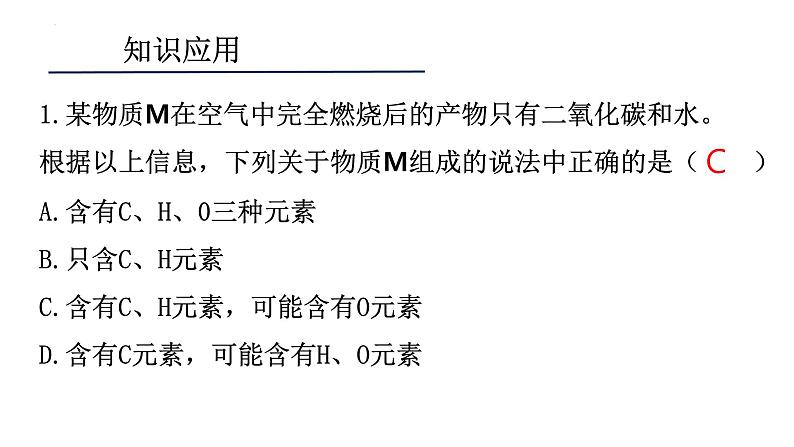 2023年中考化学质量守恒定律与化学方程式课件第8页