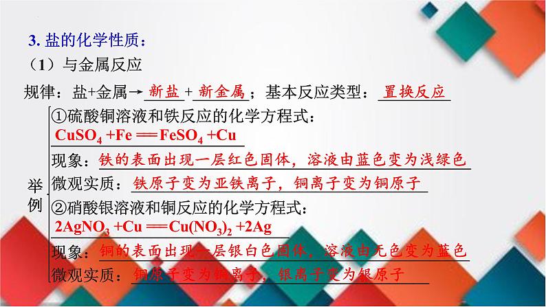 2023年中考化学知识点一轮全梳理精讲复习课件专题2 盐  化肥第4页