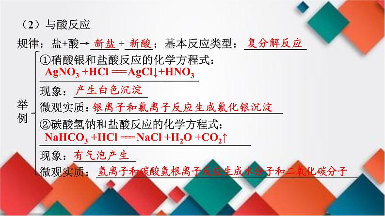 2023年中考化学知识点一轮全梳理精讲复习课件专题2 盐  化肥第5页