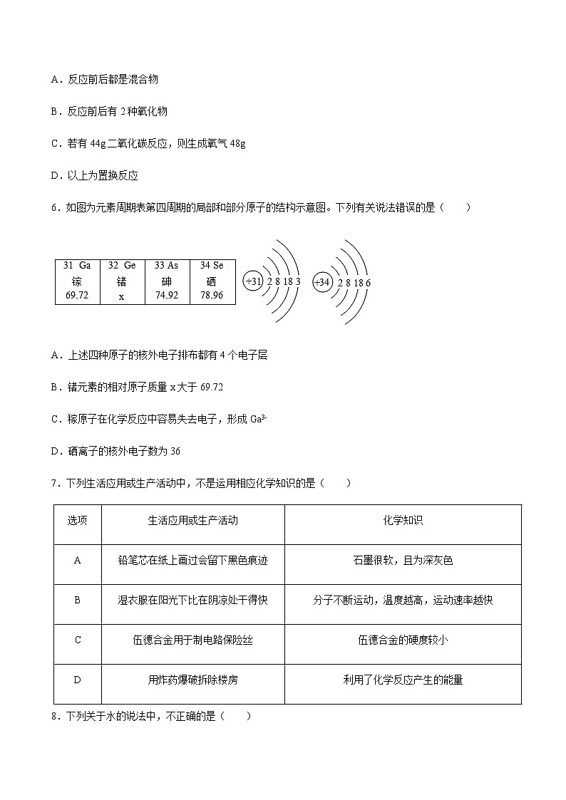化学（广州卷）-2023年中考第一次模拟考试卷（考试版）第3页