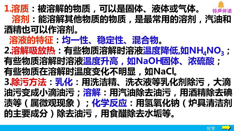 2023年中考化学专题复习---- 溶液复习课课件PPT第2页