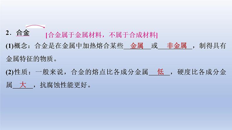 2023年中考化学一轮复习精品课件第04讲　金属和金属材料  (含答案)第4页