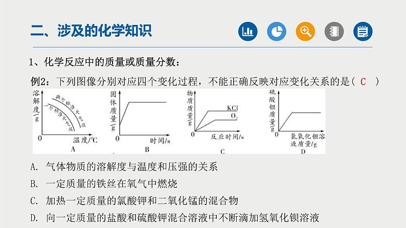 中考化学二轮复习重难点突破课件专题08函数图象题专题 (含答案)第8页