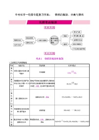 中考化学一轮微专题复习学案：物质的检验、分离与提纯(教师版)