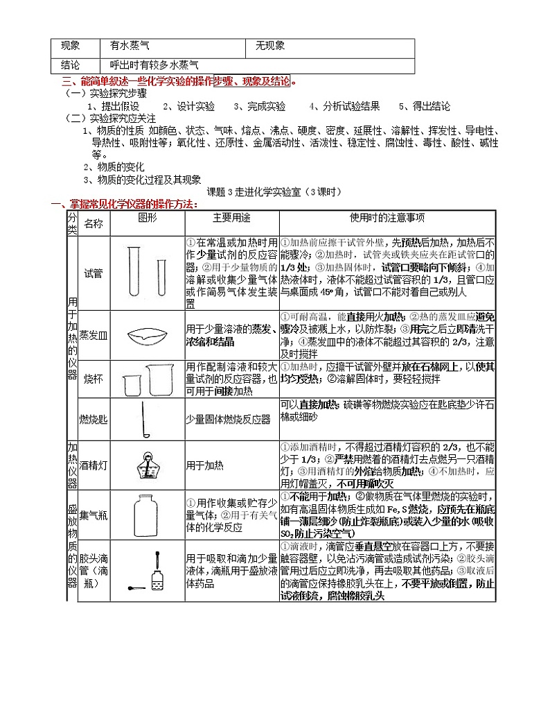 中考复习之化学知识点汇编第3页