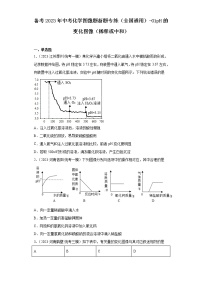 备考2023年中考化学图像题新题专练（全国通用）-01pH的变化图像（稀释或中和）