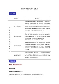 中考化学二轮复习压轴题揭秘 专题03 酸碱盐的性质及复分解反应（讲练）（教师版）