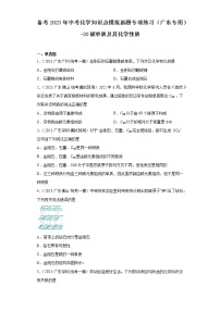 备考2023年中考化学知识点模拟新题专项练习（广东专用）-20碳单质及其化学性质