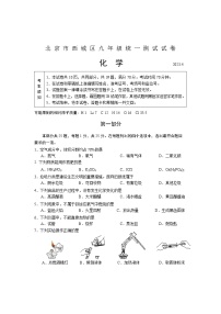 2023年北京市西城区中考一模化学试卷（含答案）