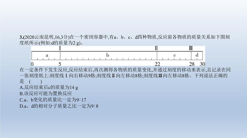 中考化学一轮复习课件9专题九　质量守恒定律　化学方程式 (含答案)第4页