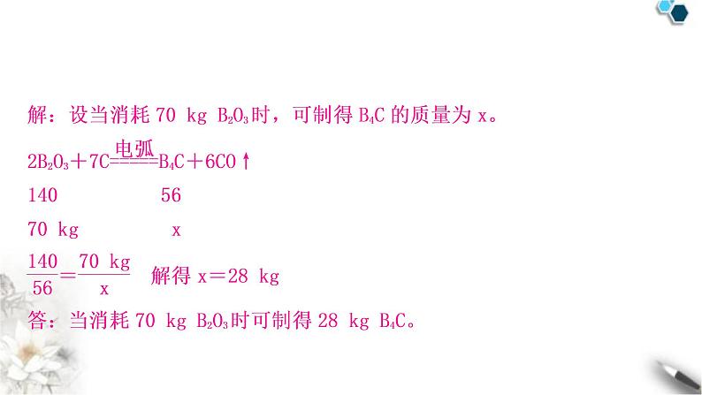 中考化学复习主题十三化学方程式及化学反应类型练习课件08