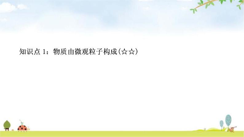 中考化学复习主题九构成物质的微粒元素教学课件第3页