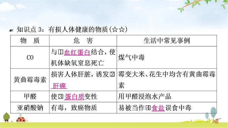 中考化学复习主题十五化学物质与健康常见的化学合成材料教学课件06