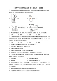 2023年山东省聊城市莘县中考化学一模试卷（含答案解析）