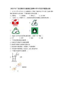 2023年广东省肇庆市鼎湖区宣卿中学中考化学模拟试卷（含答案解析）