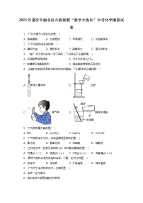 2023年重庆市渝北区六校联盟“教学大练兵”中考化学模拟试卷（含答案解析）