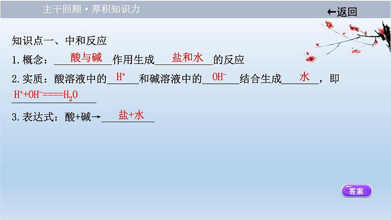 中考化学一轮单元总复习课件 第十单元　中和反应和pH (含答案)04