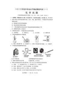 2023年山东省菏泽市巨野县一模化学试题